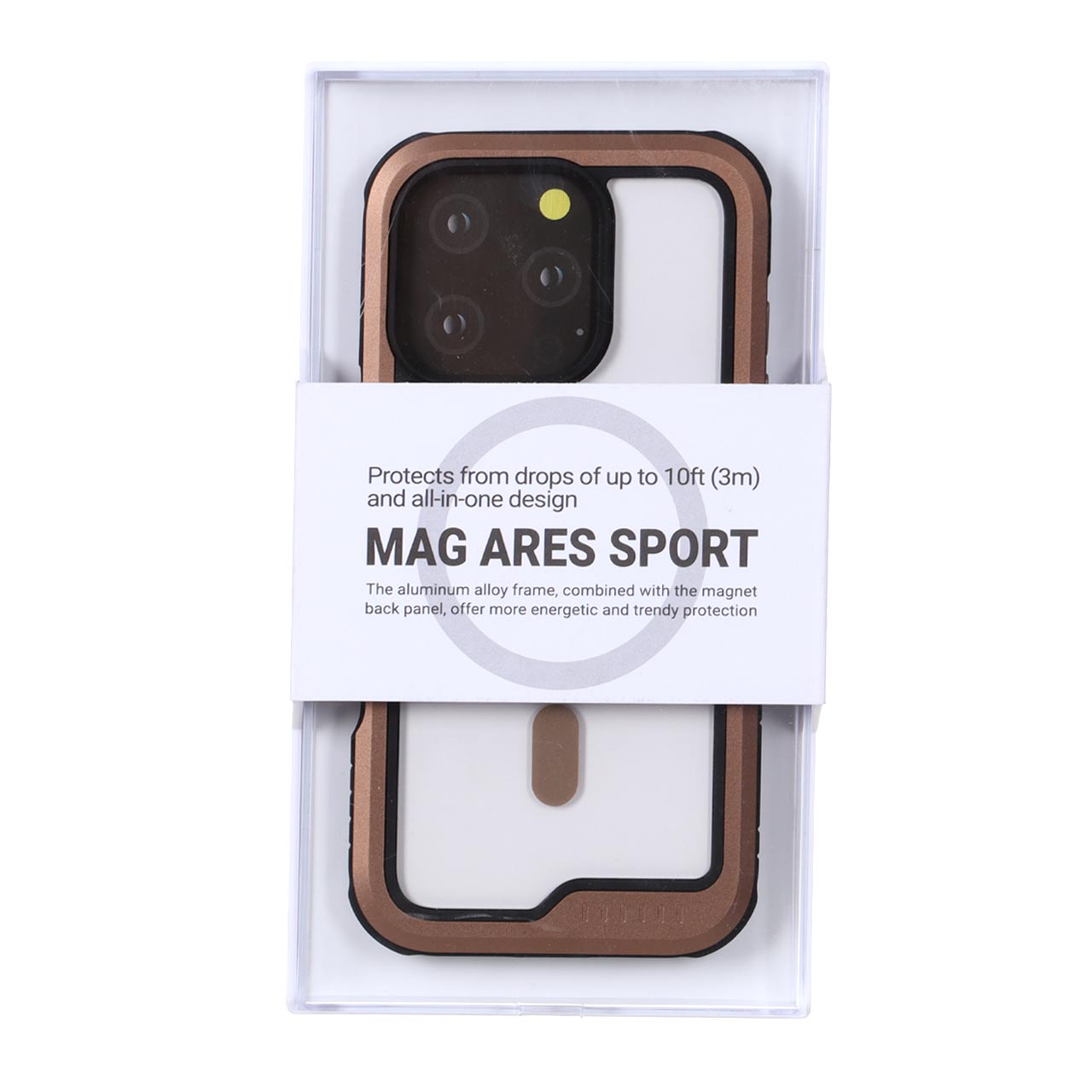قاب Original KDoo MAG ARES Sport مدل Apple iPhone 16 Pro - صحرایی (پک دار) - NTC
